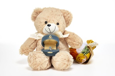 くまとプロポーズリング