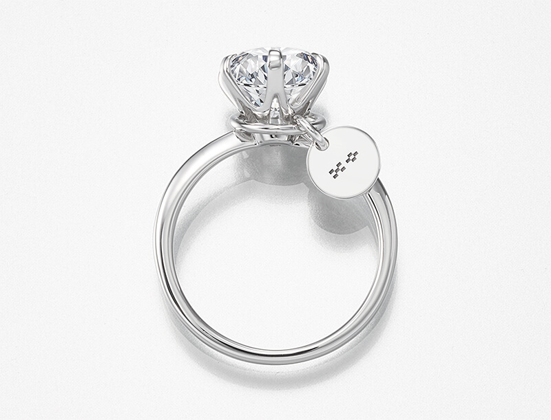 プロポーズリング_ミンサー柄